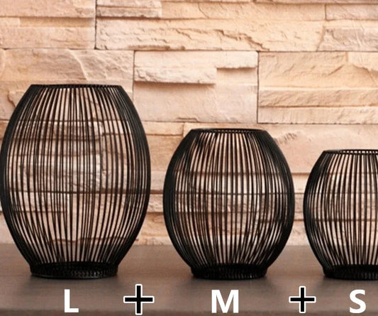 Mediterranean-wrought-iron-bird-cage-Mubimart-4249 - Mubimart
