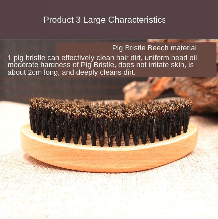 Men's beard brush - Mubimart
