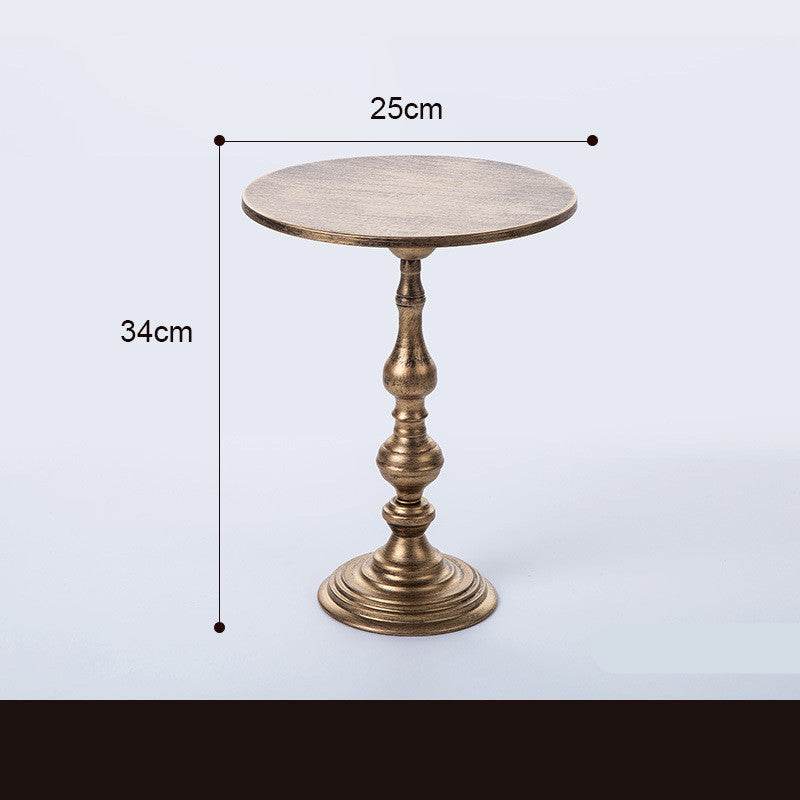 Metal Round Cake Stand Dessert Holder Cupcake Display Rack Birthday Wedding Party Decoration Cake Tools - Mubimart