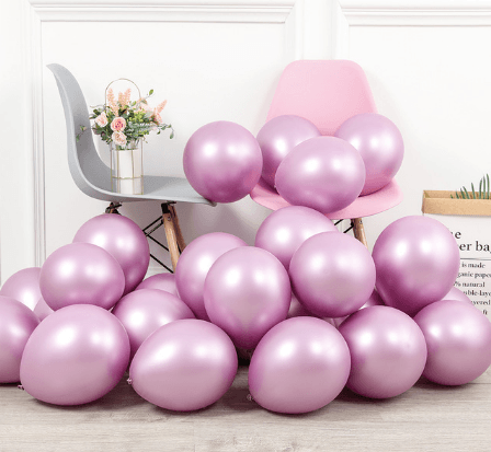 Metallic Gold White Pearl Balloons Baby Shower Wedding Birthday Party Navy Blue Gold Confetti Ballon Decor Kid - Mubimart