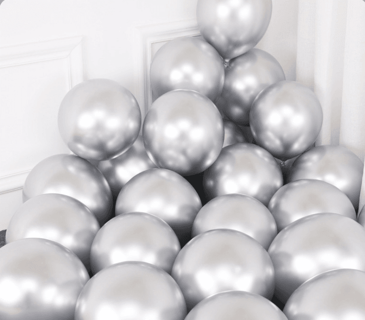 Metallic Gold White Pearl Balloons Baby Shower Wedding Birthday Party Navy Blue Gold Confetti Ballon Decor Kid - Mubimart