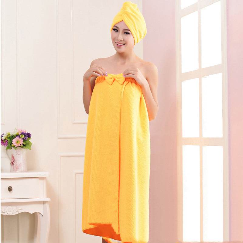 Microfiber Tube Top Bow To Wear Bath Towels - Mubimart