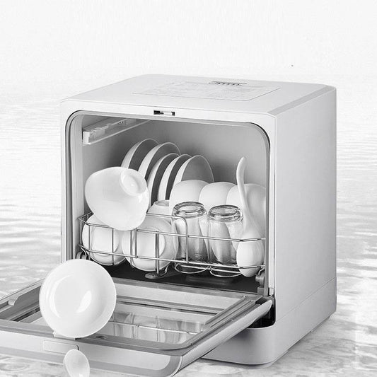 Mini Embedded Household Full-automatic High-temperature Drying Disinfection 110V Dishwasher - Mubimart