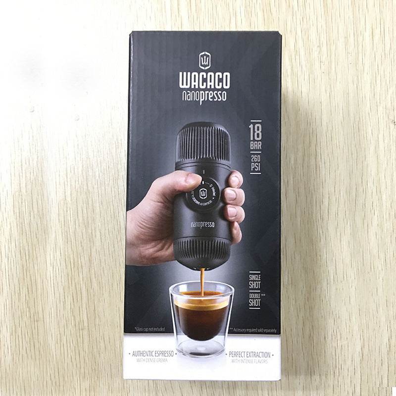 Mini Espresso Portable Outdoor Hand Press Coffee Machine - Mubimart