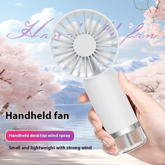Mini Little Fan USB Multifunction Hand-held Spray Fan - Mubimart