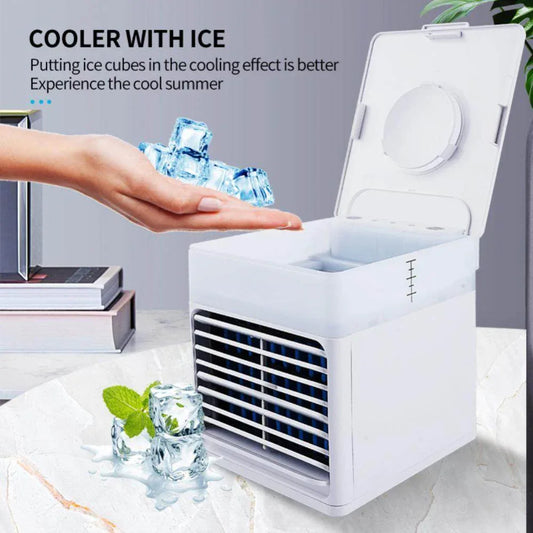 Mini-Multifunctional-Air-Cooler-USB-Home-Fan-Small-Mubimart-8005 - Mubimart