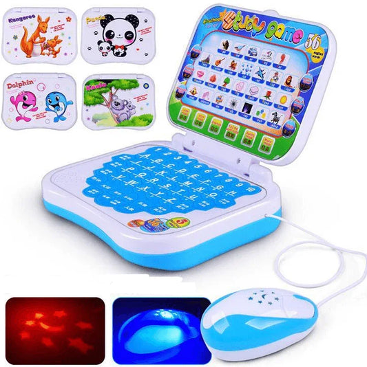 Mini-PC-English-Learning-Machine-Computer-Laptop-Baby-Children-Educational-Game-Toy-Electronic-Notebook-Study-Music-Toys-Gifts-Mubimart-8137 - Mubimart