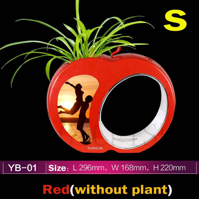 Mini led table fish tank - Mubimart