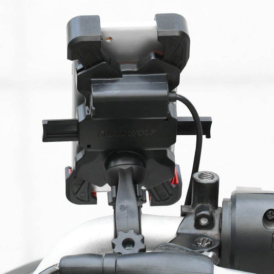 Motorcycle Mobile Phone Stand Shockproof Car Holder - Mubimart