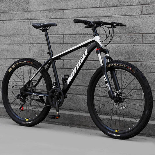 Mountain Bike Bicycle 24 26 Inch Disc Brake Shock Absorption Bicycle Men's And Women's Variable Speed Bicycle - Mubimart