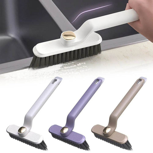 Multi-Function Rotating Crevice Cleaning Brush Kitchen Toilet Tile Joints Dead Angle Crevice Gap Cleaner Brush For Shower Floor - Mubimart