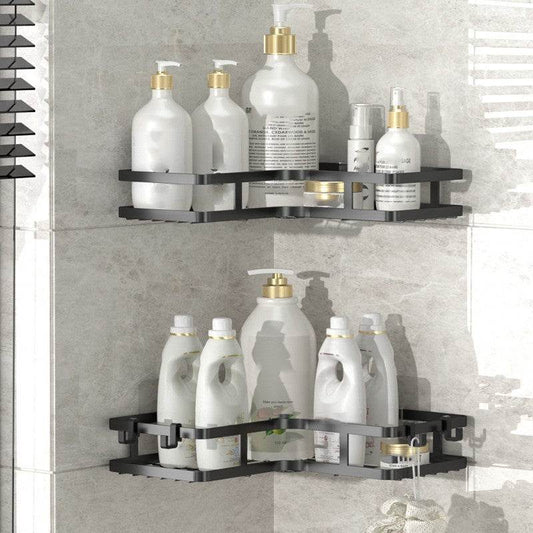 Multi-functional Iron Bathroom Shelf - Mubimart