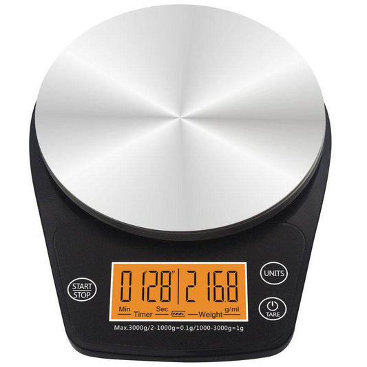 Multifunction LCD Digital Hand Drip Coffee Scale Kitchen Food Scale - Mubimart