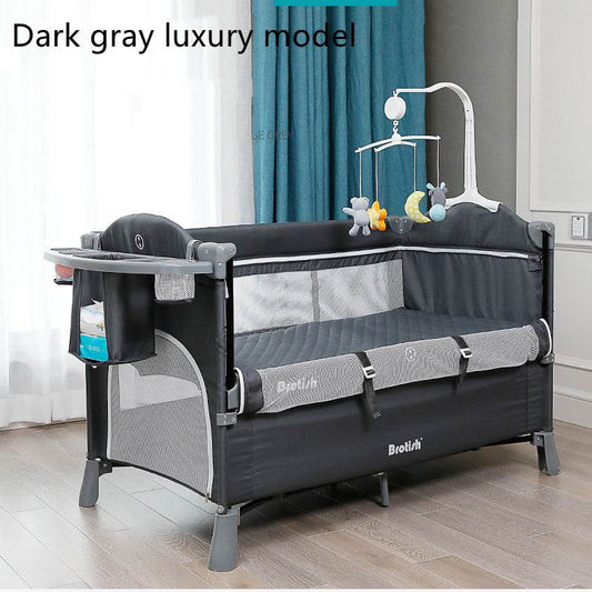 Multifunctional Baby Cot Splicing Large Bed Movable - Mubimart