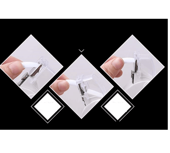 Nail Art Scissors False Nail Tips Edge Cutter - Mubimart