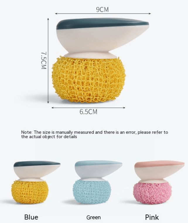 Nano Cleaning Ball Kitchen Wire-free Nano Dish Brush - Mubimart