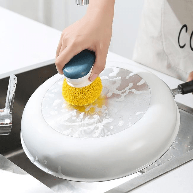 Nano Cleaning Ball Kitchen Wire-free Nano Dish Brush - Mubimart