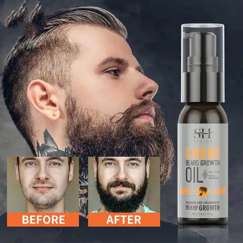 Natural Chebe Men Beard Growth Oil Fast Effective Hair Loss - Mubimart