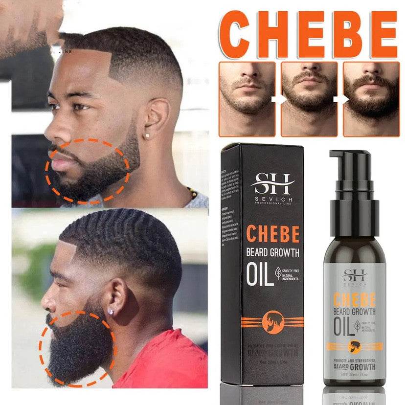 Natural Chebe Men Beard Growth Oil Fast Effective Hair Loss - Mubimart