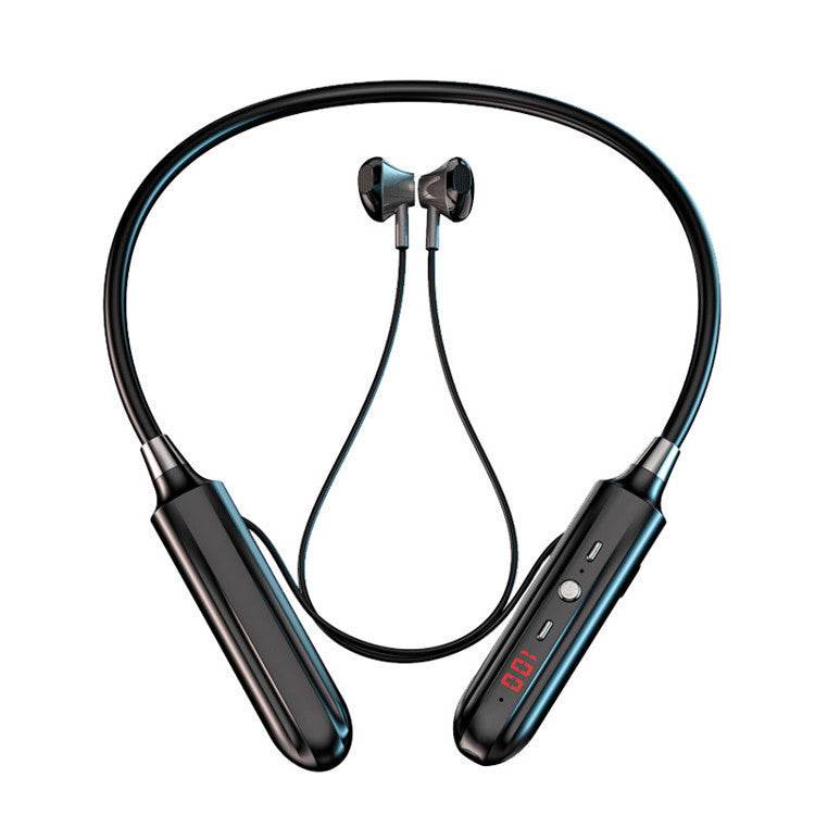 Neckband Bluetooth Headset Wireless Sound Card - Mubimart