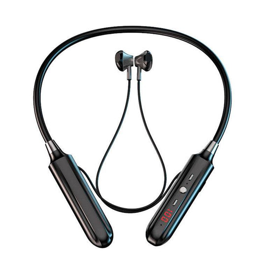 Neckband Bluetooth Headset Wireless Sound Card - Mubimart