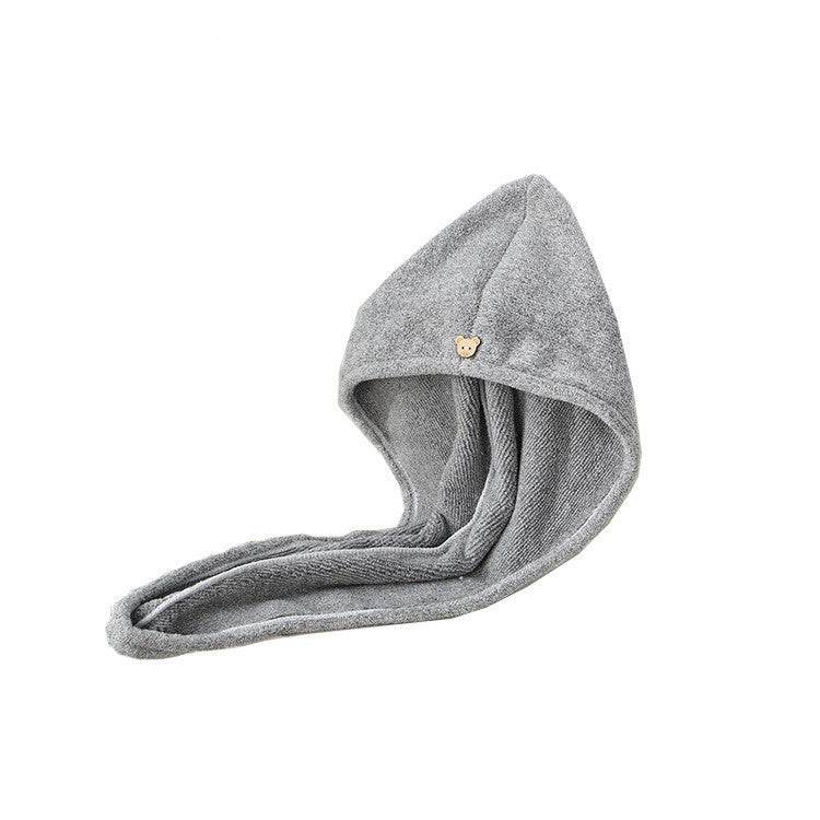 New Bamboo Charcoal Fiber Hair Towel - Mubimart