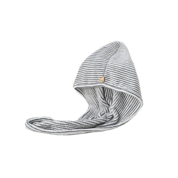 New Bamboo Charcoal Fiber Hair Towel - Mubimart