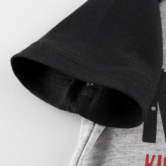 New Boys' Short Sleeve Tops Wholesale Korean T-shirt Kids Clothes - Mubimart