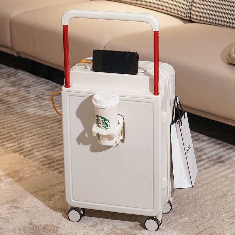 New Draw-bar Luggage Wide Password - Mubimart