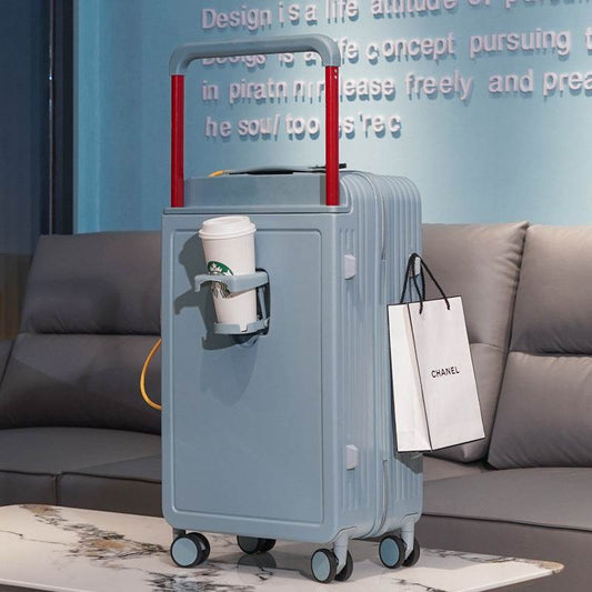 New Draw-bar Luggage Wide Password - Mubimart
