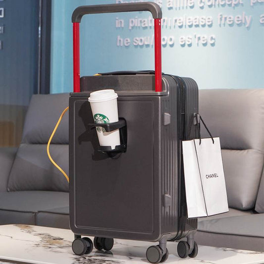New Draw-bar Luggage Wide Password - Mubimart