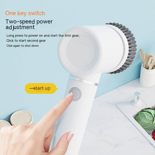 New Electric Cleaning Brush Electric Multifunctional Dish Brush - Mubimart