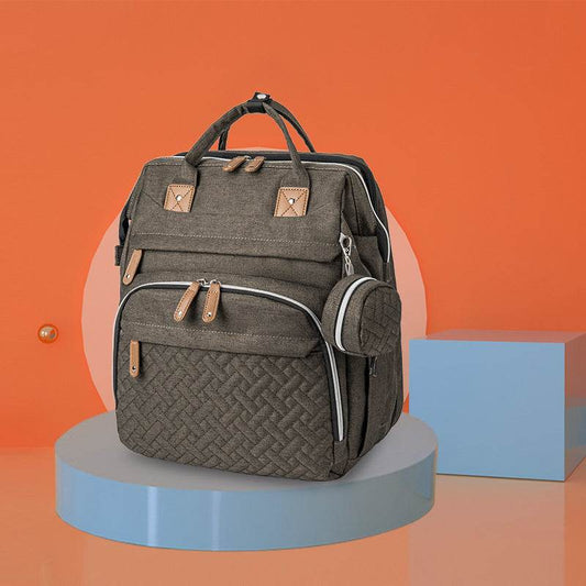 New Mommy Backpack Can Hang Baby Stroller Baby Bag Folding Crib Mommy Bag - Mubimart