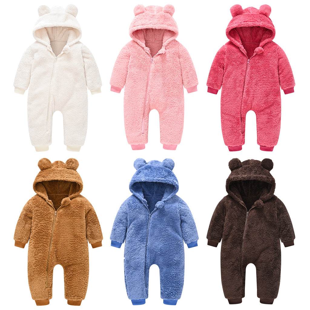 New Product Cute Wool Sweater Jumpsuit Suitable For Babies - Mubimart
