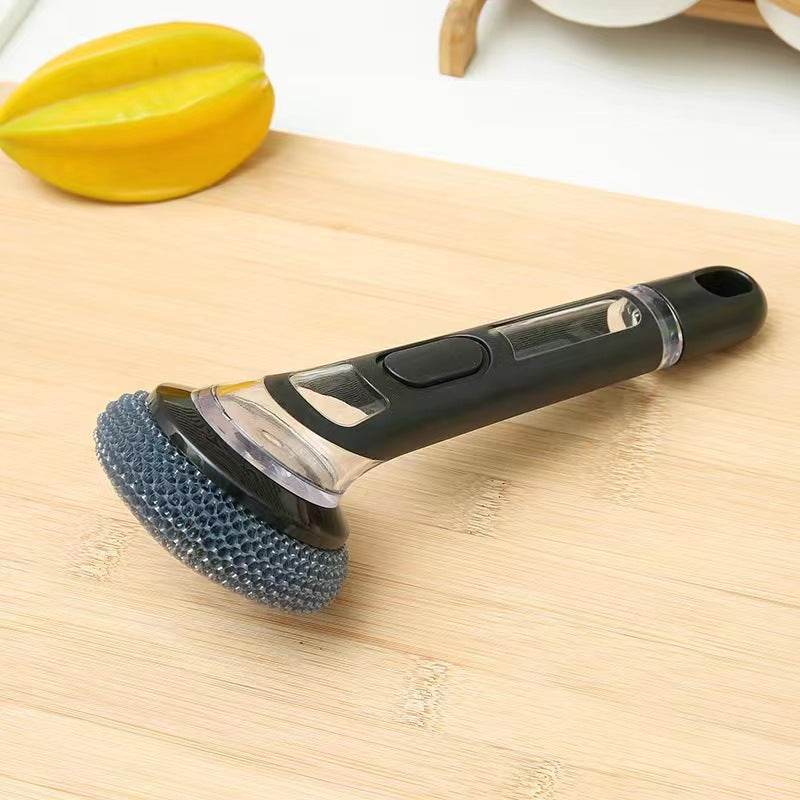 New Style Automatic Liquid Adding Dish Brush - Mubimart
