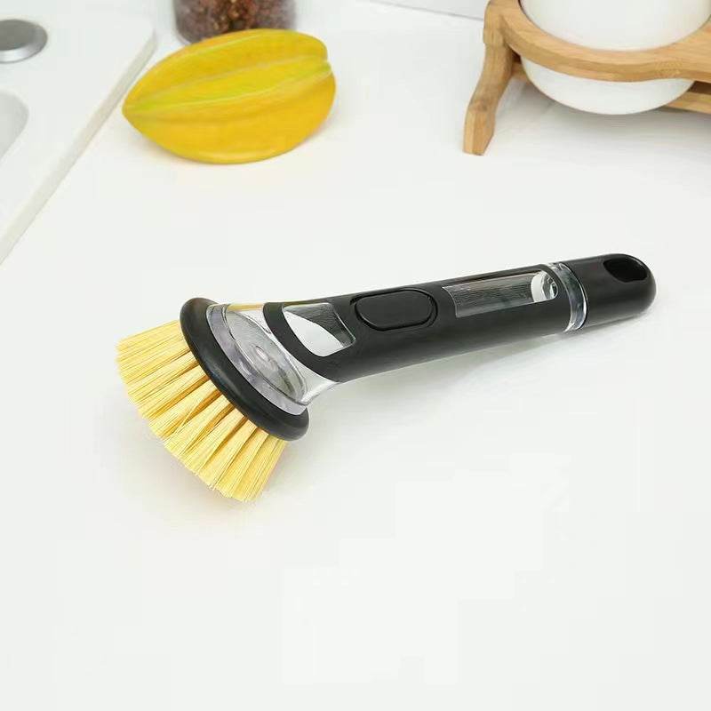 New Style Automatic Liquid Adding Dish Brush - Mubimart