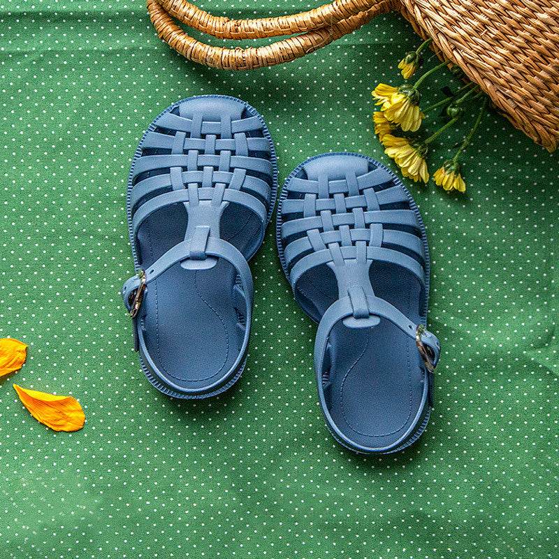 New Summer Children's Princess Children's Soft-Soled Baby Baotou Princess Shoes - Mubimart