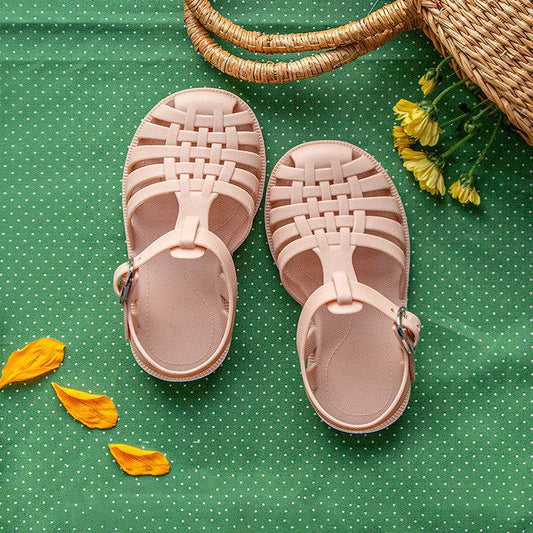 New Summer Children's Princess Children's Soft-Soled Baby Baotou Princess Shoes - Mubimart