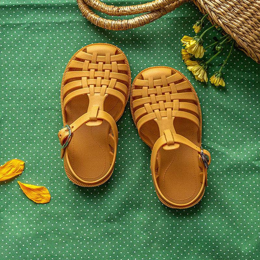 New Summer Children's Princess Children's Soft-Soled Baby Baotou Princess Shoes - Mubimart