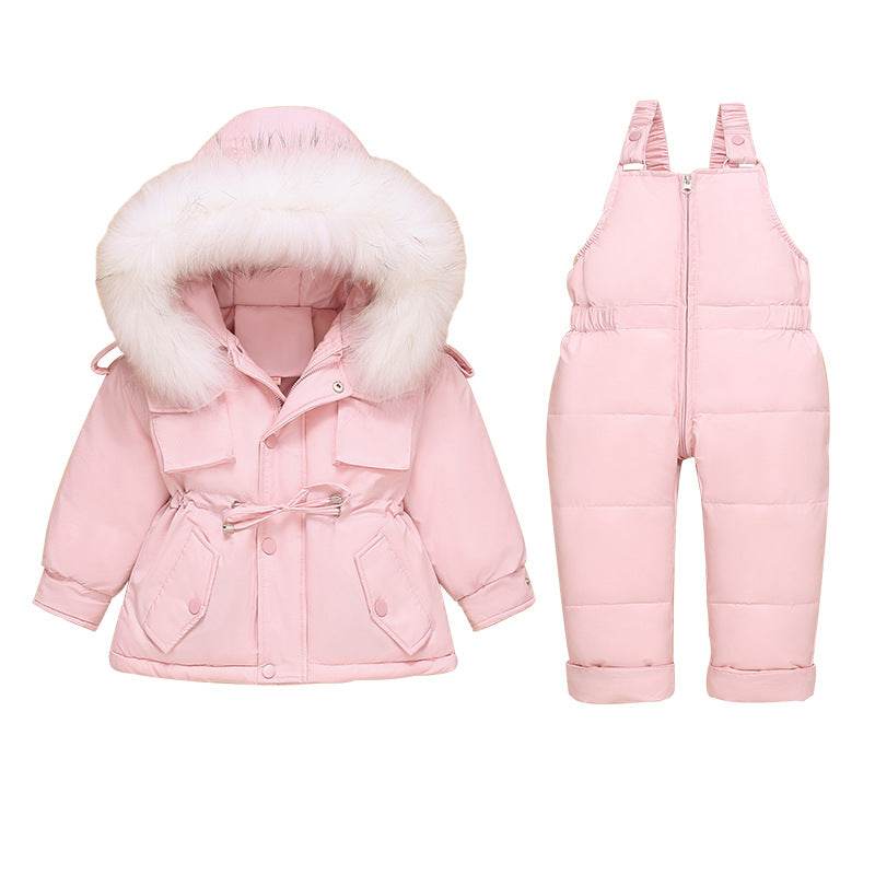 New children's down jacket suit - Mubimart