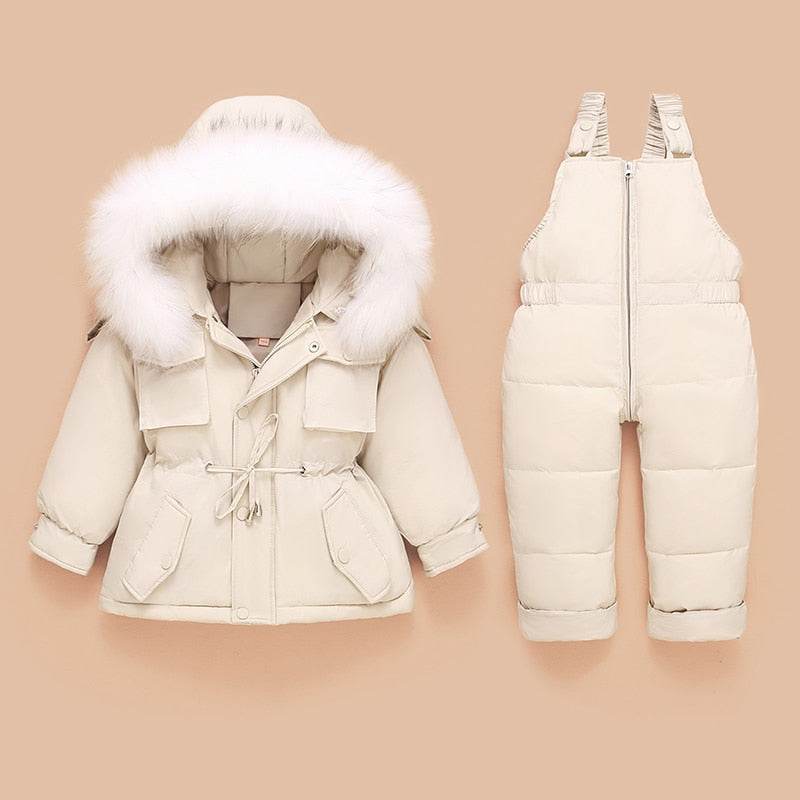 New children's down jacket suit - Mubimart