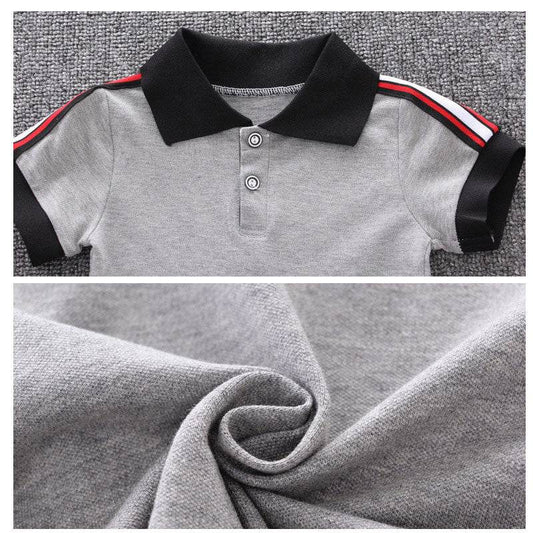 New style boy summer short sleeve two-piece suit - Mubimart