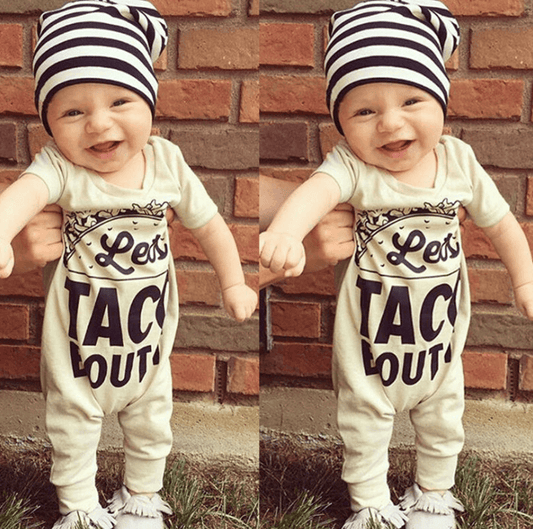 Newborn-Baby-Boy-Girls-Clothes-Hamburg-Letters-Short-Sleeves-Romper-Jumpsuit-Outfits-0-18M-Mubimart-6464 - Mubimart