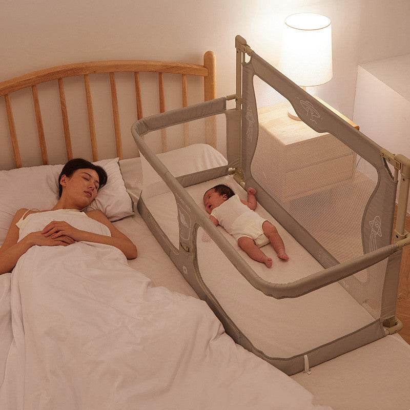Newborn Multifunctional Small Bed Portable Protective Grating - Mubimart