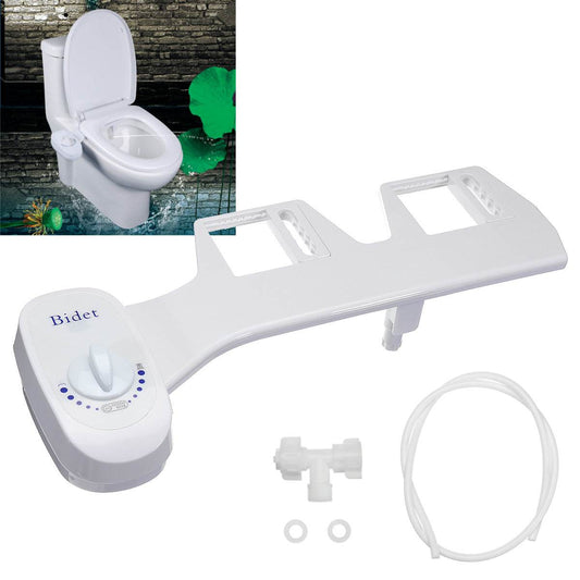 Non-Electric Toilet Seat Water Sprinkler Bathroom Mechanical Bidet Fresh Water Nozzle Single Sprinkler - Mubimart
