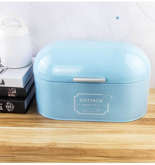 Nordic Thickened Home Iron Art Storage Box Bread Box - Mubimart