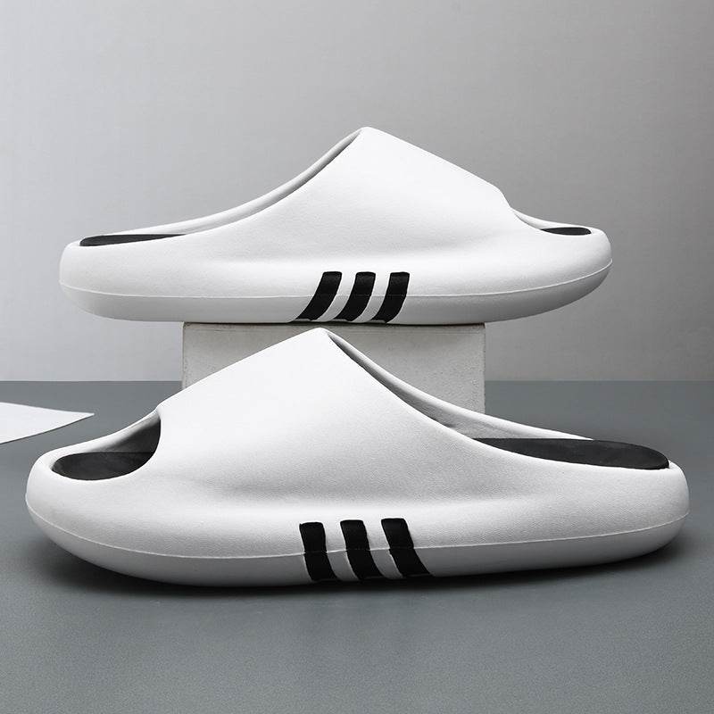 Home Deodorant Flip-flops Leisure Thick Bottom Wear-resistant Beach Shoes For Men - Mubimart