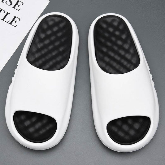Home Deodorant Flip-flops Leisure Thick Bottom Wear-resistant Beach Shoes For Men - Mubimart