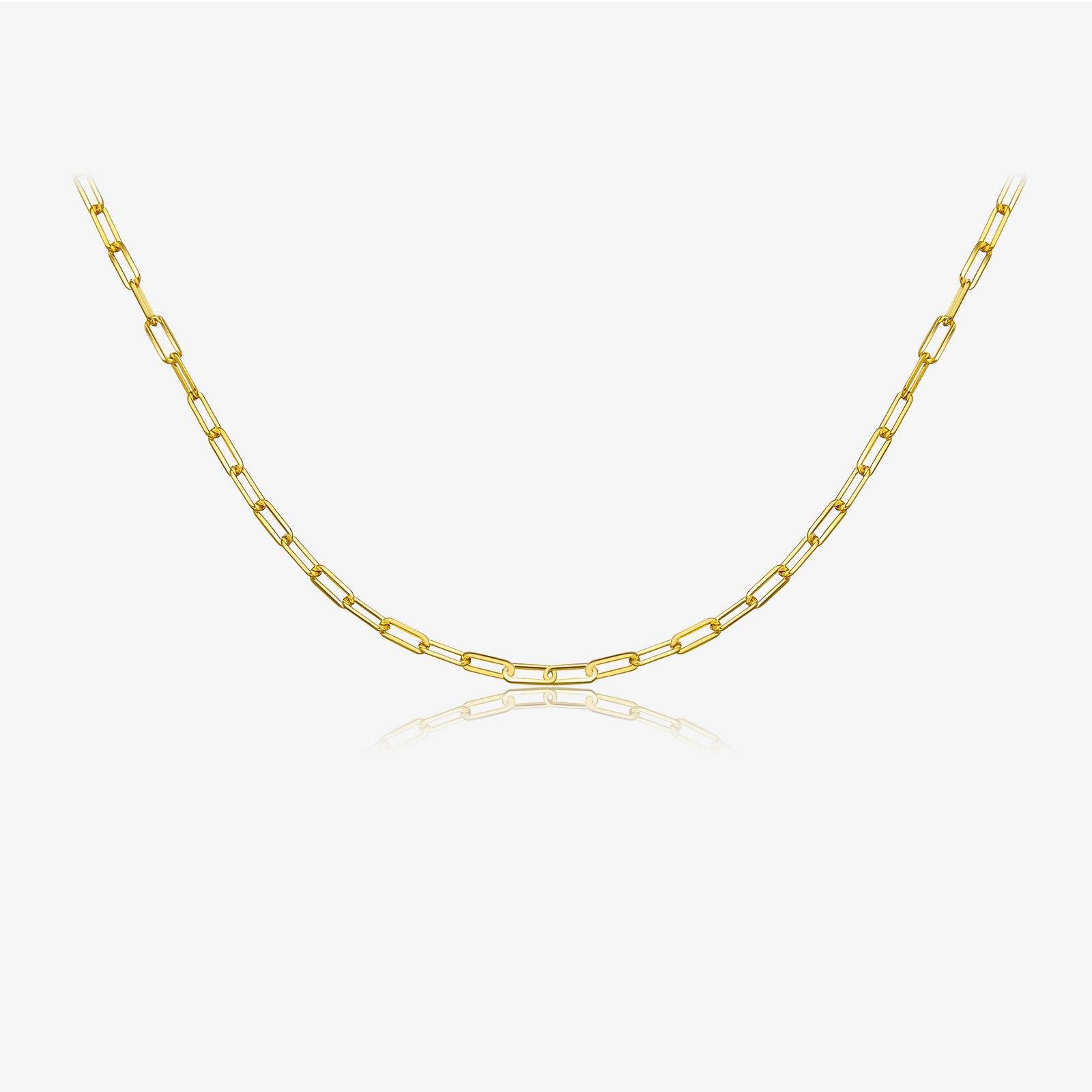 S925 Sterling Silver Necklace For Women Without Pendants Choker Single Chain Box Chain - Mubimart