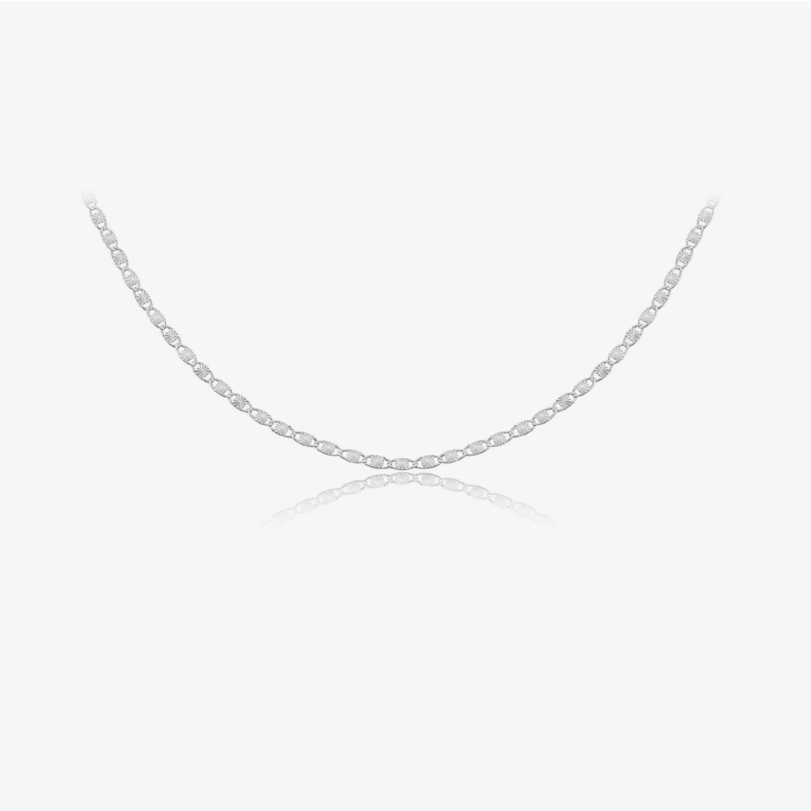 S925 Sterling Silver Necklace For Women Without Pendants Choker Single Chain Box Chain - Mubimart